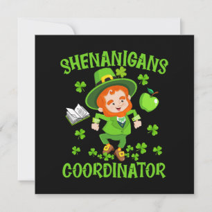 Invitación Coordinador de Shenanigans Profesor Gracioso St Pa