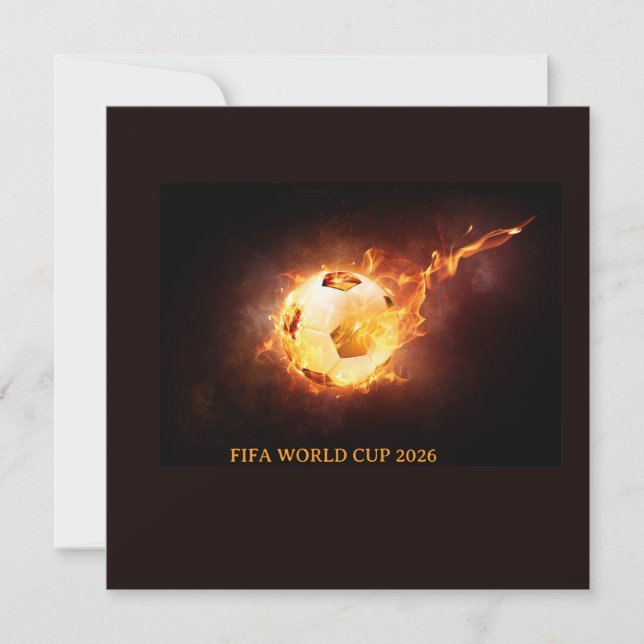 INVITACIÓN COPA MUNDIAL DE LA FIFA 2026  (Anverso)