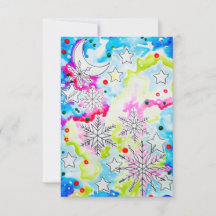 Copo de Nieve Místico de Yule en Crepúsculo Arte