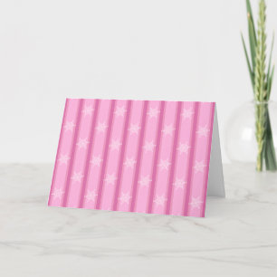 Invitación Copo de nieve rosa divertido y elegante