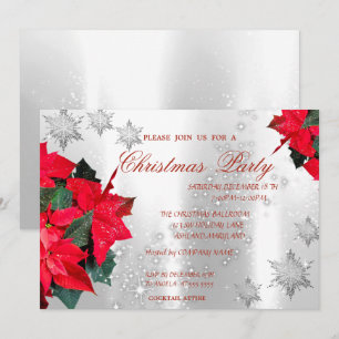 Invitación Copos de Nochebuena, Fiesta de Navidad Corporativa