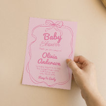 Coqueta rosa con mano trenzada retro niña ducha