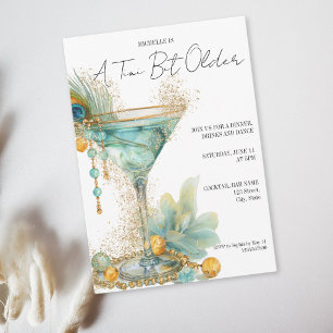 Invitación Coqueta Un Poco Más Viejo Cóctel Martini