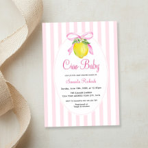 Coquette Limón Rosa Ciao Baby Shower