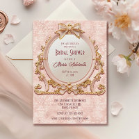 Coquette Marie Antoinette Rococo Bridal Shower