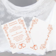 Coral Bells Scrollwork Design Boda