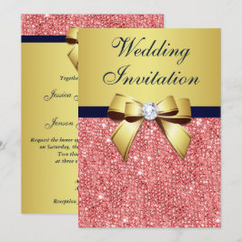 Invitación Coral de la Marina de Oro secuestra Boda de arcos