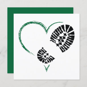 Invitación corazón de arranque