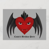 Corazón de vampiros gótico lindo todas las ocasion
