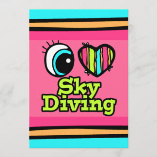 Invitación Corazón Ojo Brillante Me Encanta El Buceo