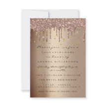 Corazón Purpurina Gotea Rosa Día de las Madres Fie