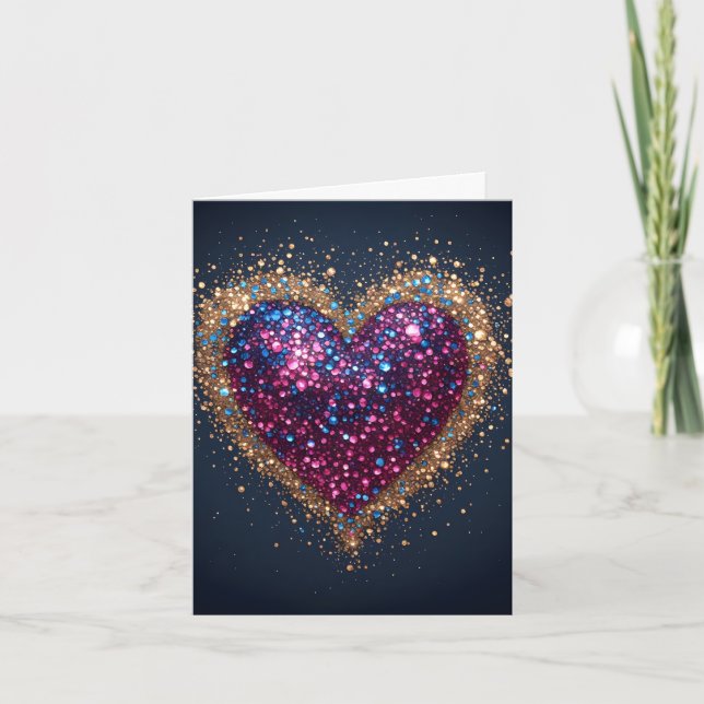 Invitación Corazón Sagrado Cósmico (Anverso)
