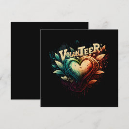 Invitación Corazón voluntario