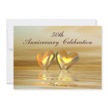 Corazones de Aniversario de Oro