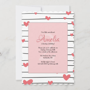 Invitación Corazones en Abundancia