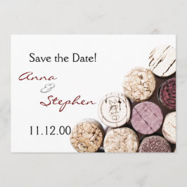 Invitación Corchos de botellas de vino