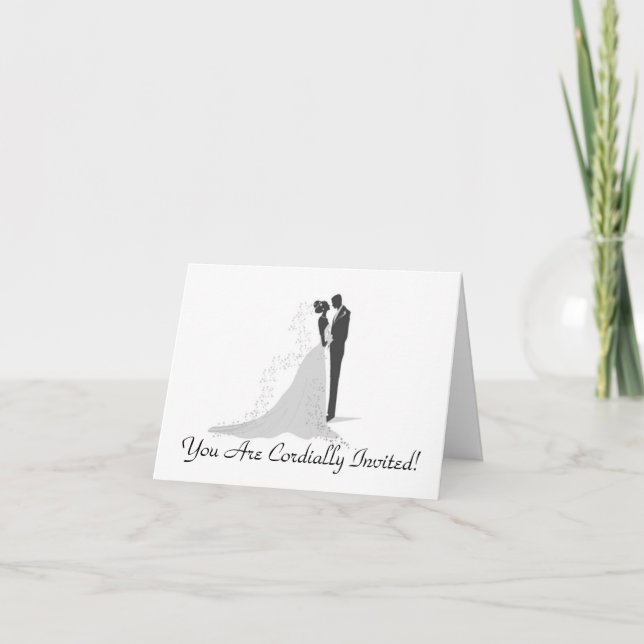 Invitación Cordialmente le invitan (Anverso)