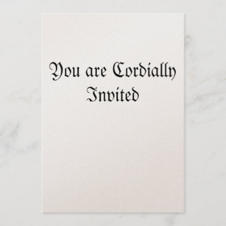 Invitación Cordialmente le invitan