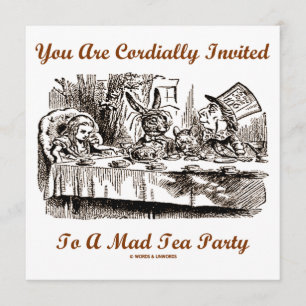Invitación Cordialmente le invitan a una fiesta del té