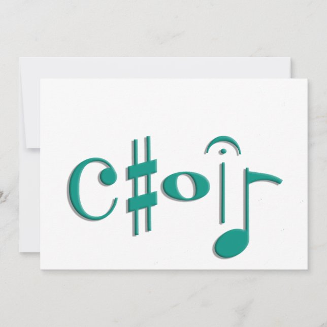 Invitación coro (Anverso)