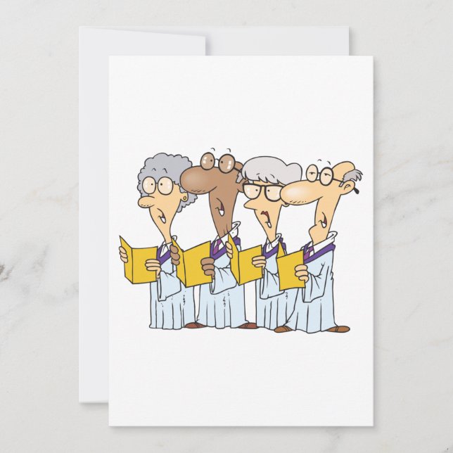 Invitación Coro de la Iglesia (Anverso)