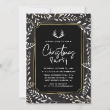 Corona Botánica Chic Elegante Ciervo Navidad