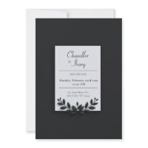 Corona de Boda Minimalista de Verde Nordico