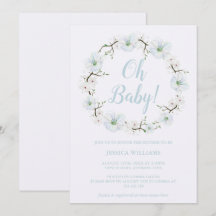 Corona de flores de manzana con estilo para Baby S