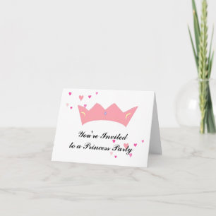 Invitación Corona de Princesa