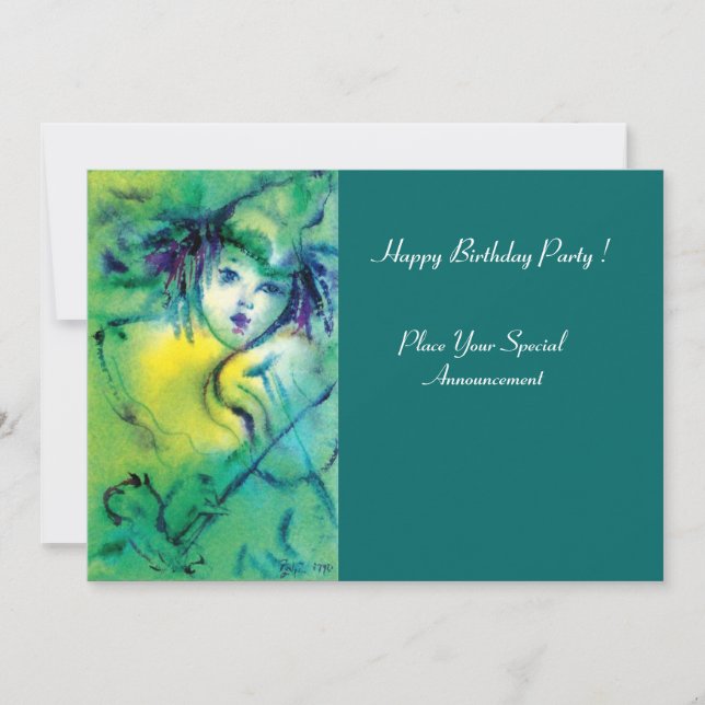 INVITACIÓN CORONA EN VERDE (Anverso)