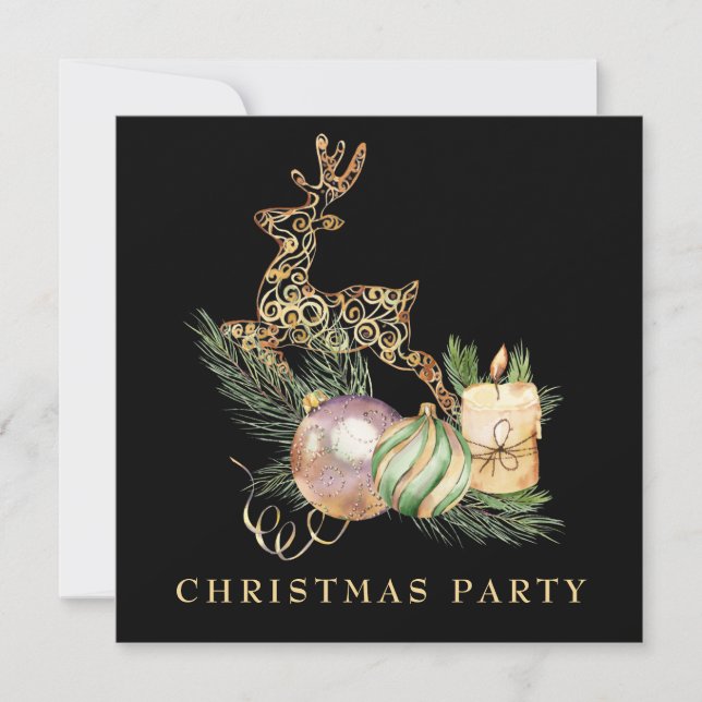 Invitación * Corporación familiar - Fiesta de Navidades de re (Anverso)