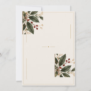 Invitación Corporate Christmas Party Invitation   Elegant Bot