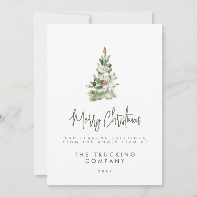 Invitación Corporate Holiday Cards (Anverso)