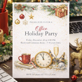 Invitación Corporate Holiday Celebration Invitation