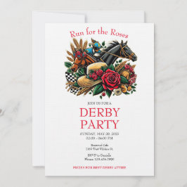 Invitación Correr por el Fiesta del caballo de Rosas Derby
