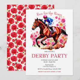 Invitación Correr por el Fiesta del caballo de Rosas Derby