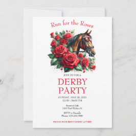 Invitación Correr por el Fiesta del caballo de Rosas Derby