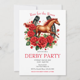 Invitación Correr por el Fiesta del caballo de Rosas Derby