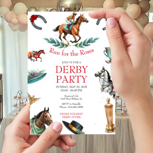 Invitación Correr por el Fiesta del caballo de Rosas Derby (Subido por el creador)