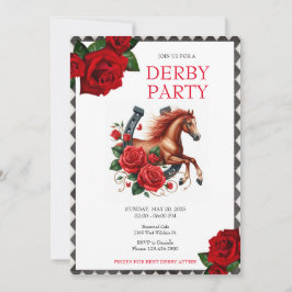 Invitación Correr por el Fiesta del caballo de Rosas Derby