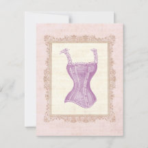 Corset Lingerie Bridal Shower