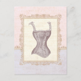 Invitación Corset Lingerie Bridal Shower