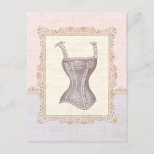 Invitación Corset Lingerie Bridal Shower