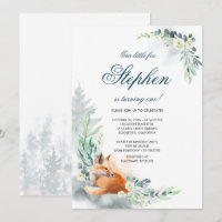 Cortar Fox| Cumpleaños de verano de Woodland Sprin