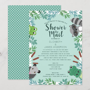 Invitación Cortos cristales de pantano Baby Shower por correo