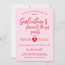Cosas favoritas de Galentine Fiesta Valentine