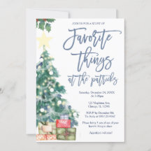 Cosas favoritas Fiesta Navidades de vacaciones Fie