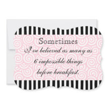 Cosas imposibles negro y rosa