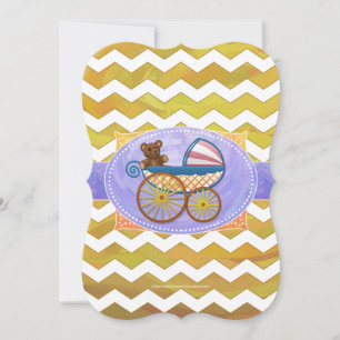 Invitación Cosas para bebés de piña