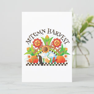 Invitación Cosecha de otoño